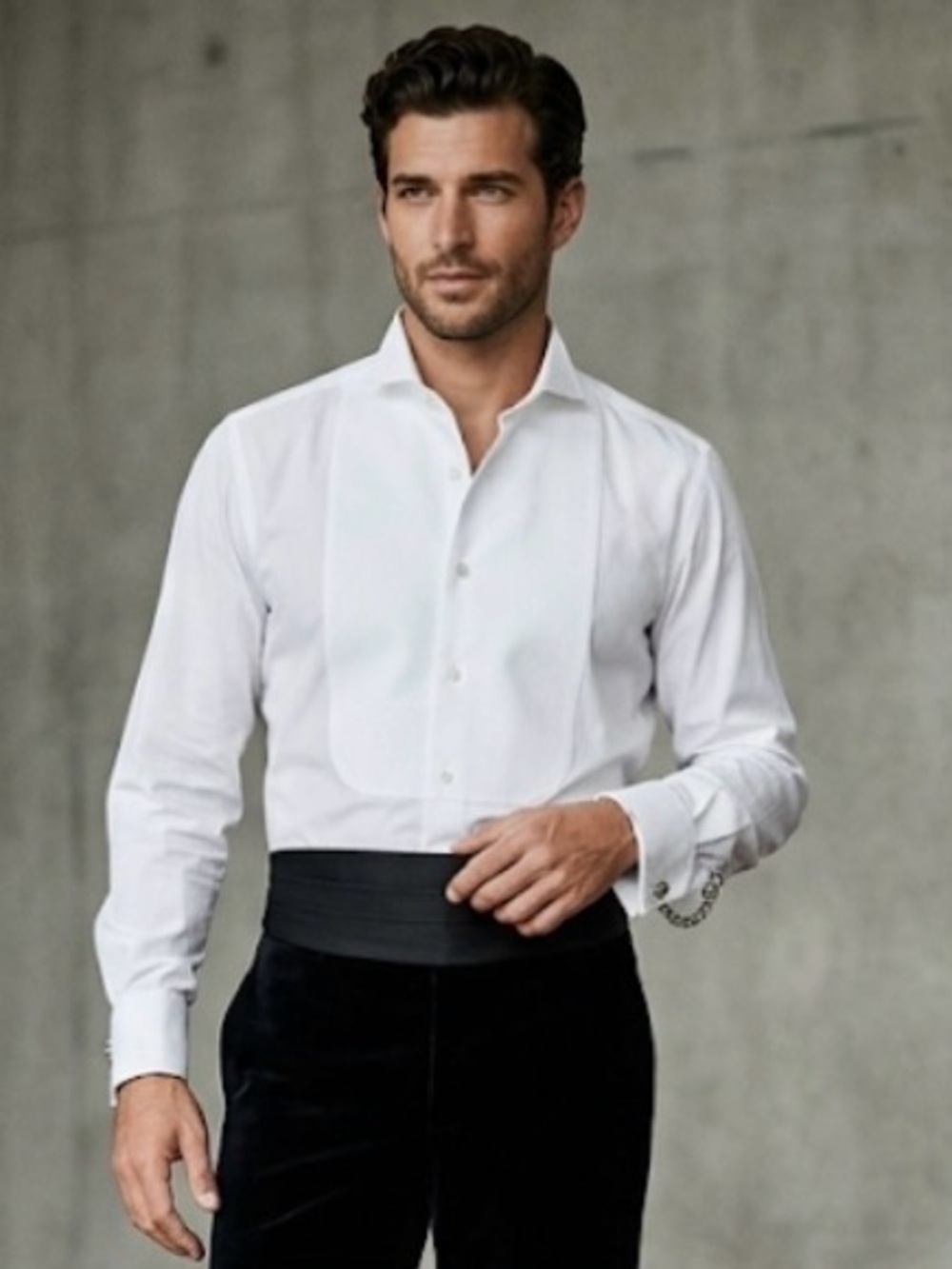 Giorgio Armani Le Collezioni White Dress Shirt